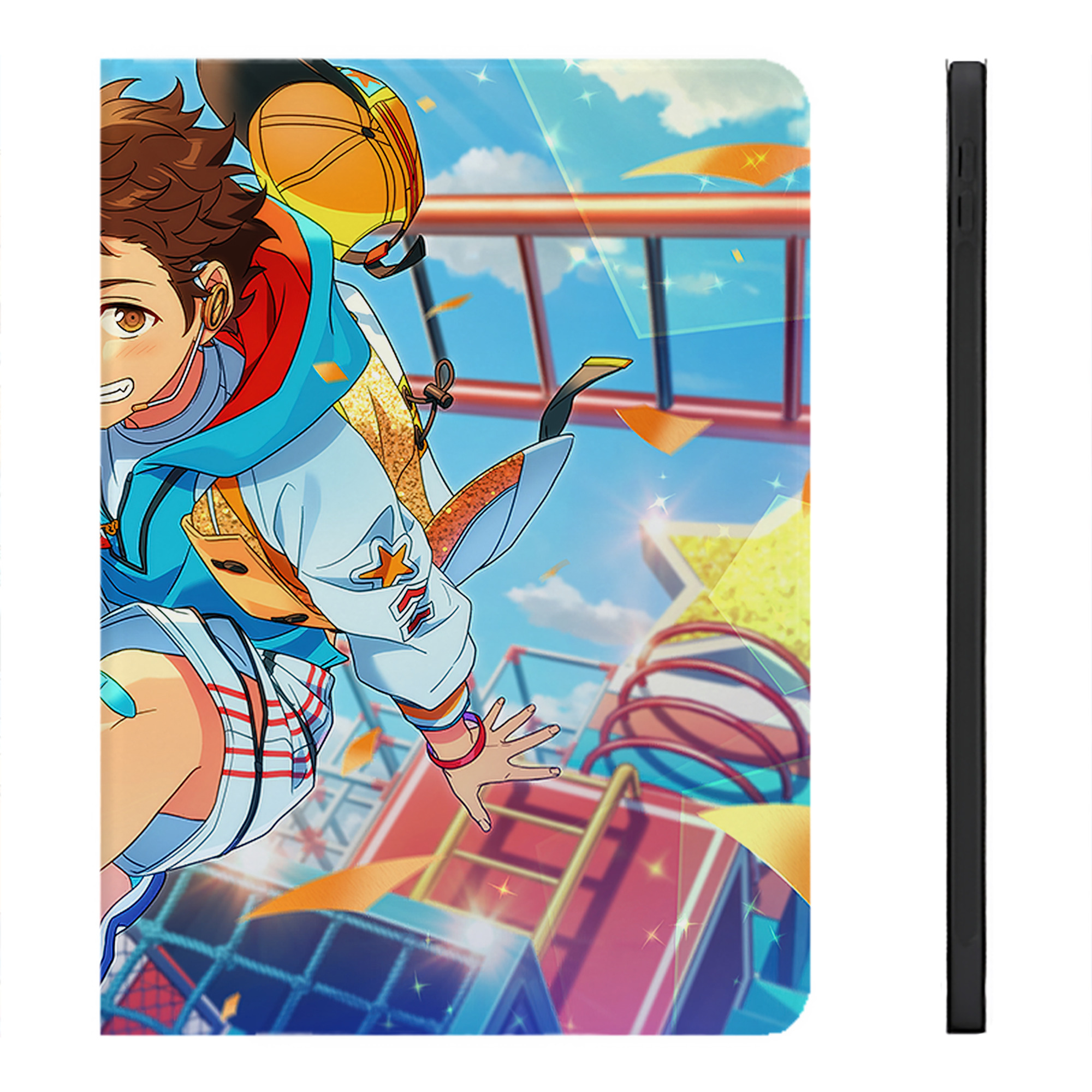 （画像用） あんさんぶるスターズ! Ensemble Stars IPadケース ペンホルダー付き ブックスタイルデザイン